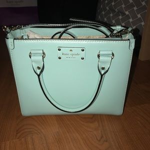 BNWT Kate Spade Quinn Tote in light blue